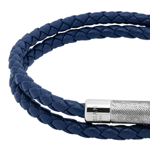 Leather rope bracelet mens clearance