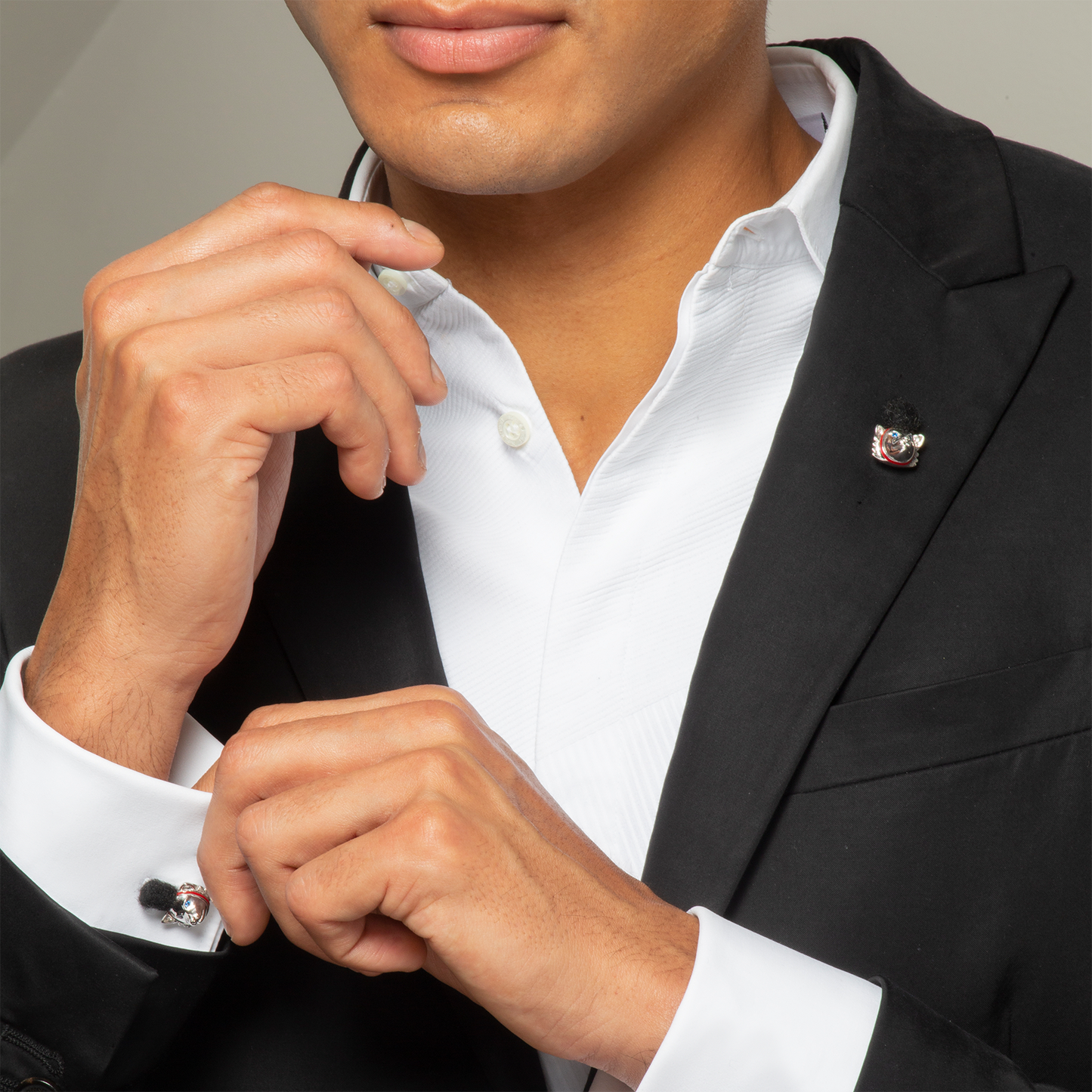 Royal Corgi Pin In Silver