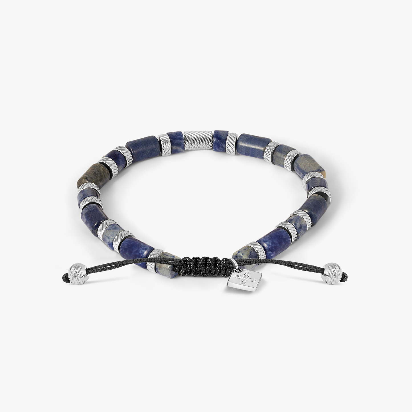 Thompson Sodalite Twist Beaded Bracelet