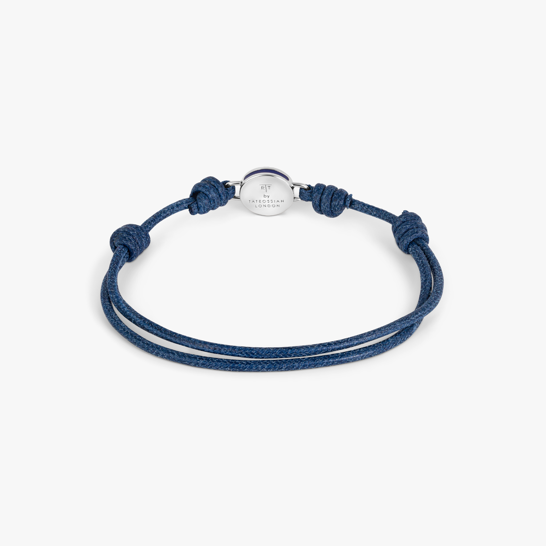 Macrame Milos Evil Eye Bracelet In Blue