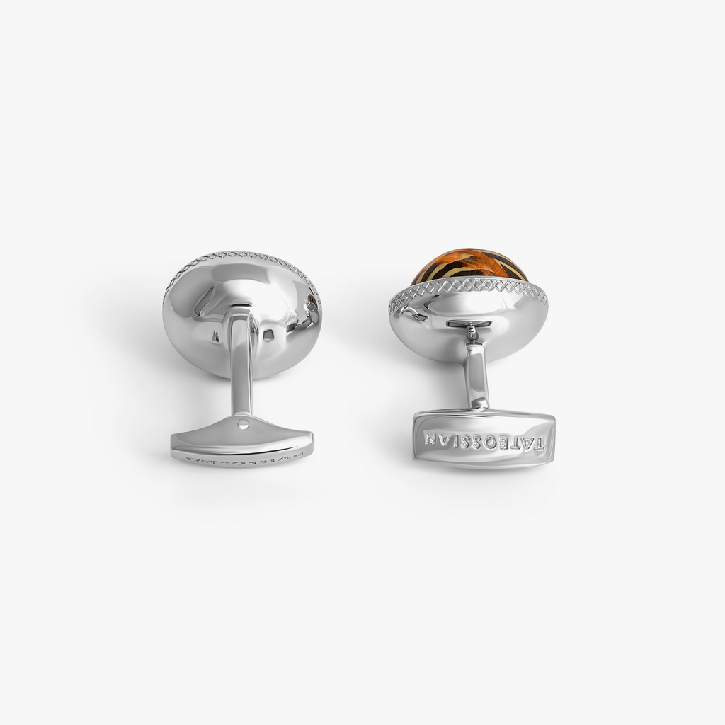 Neritina Shell Sterling Silver Cufflinks | Limited Edition