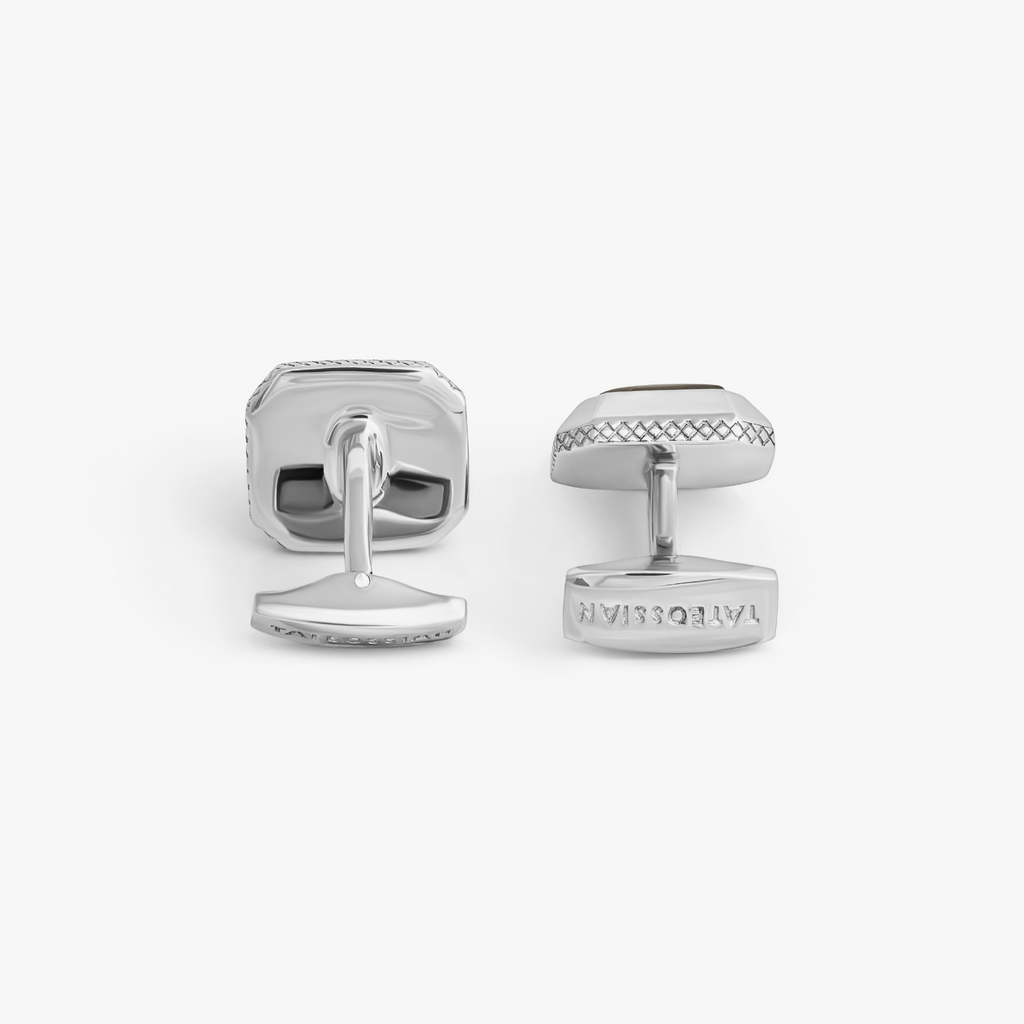 Silver Jaipur Cabochon Cufflink (Limited Edition)