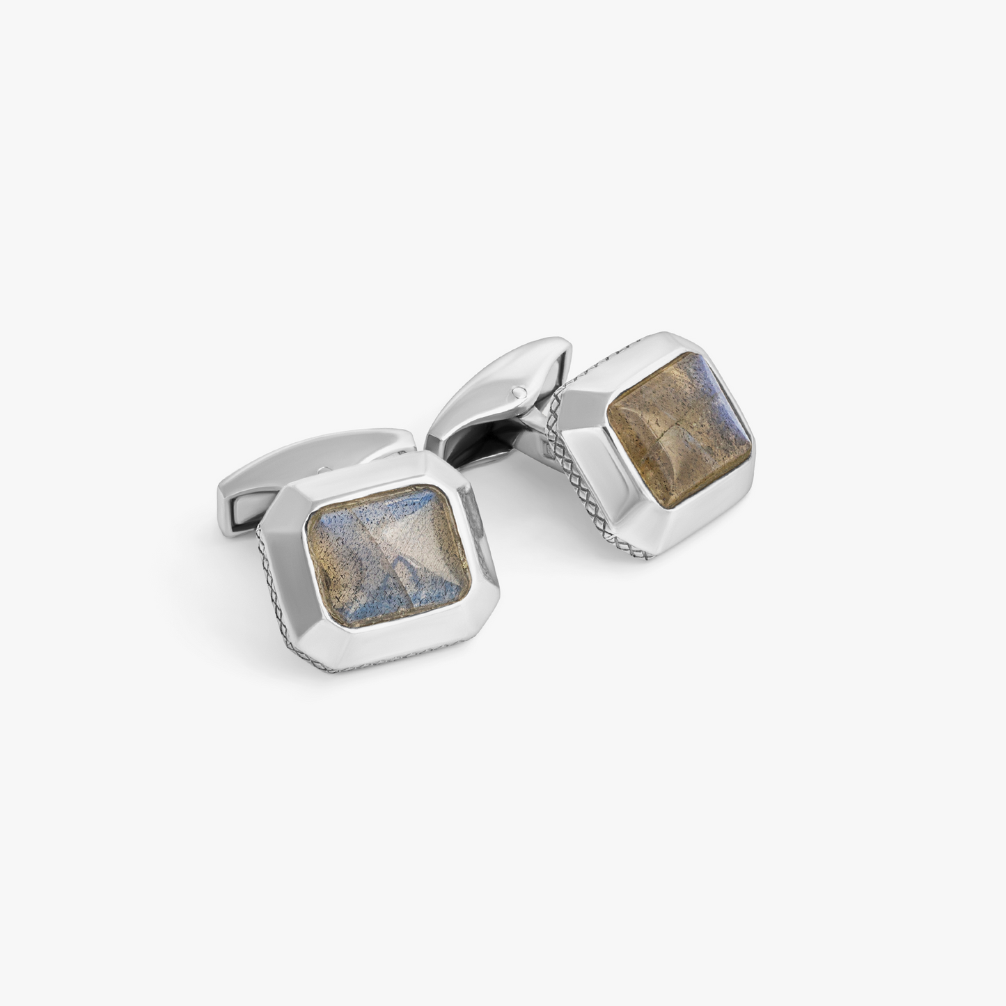 Silver Jaipur Cabochon Cufflink (Limited Edition)