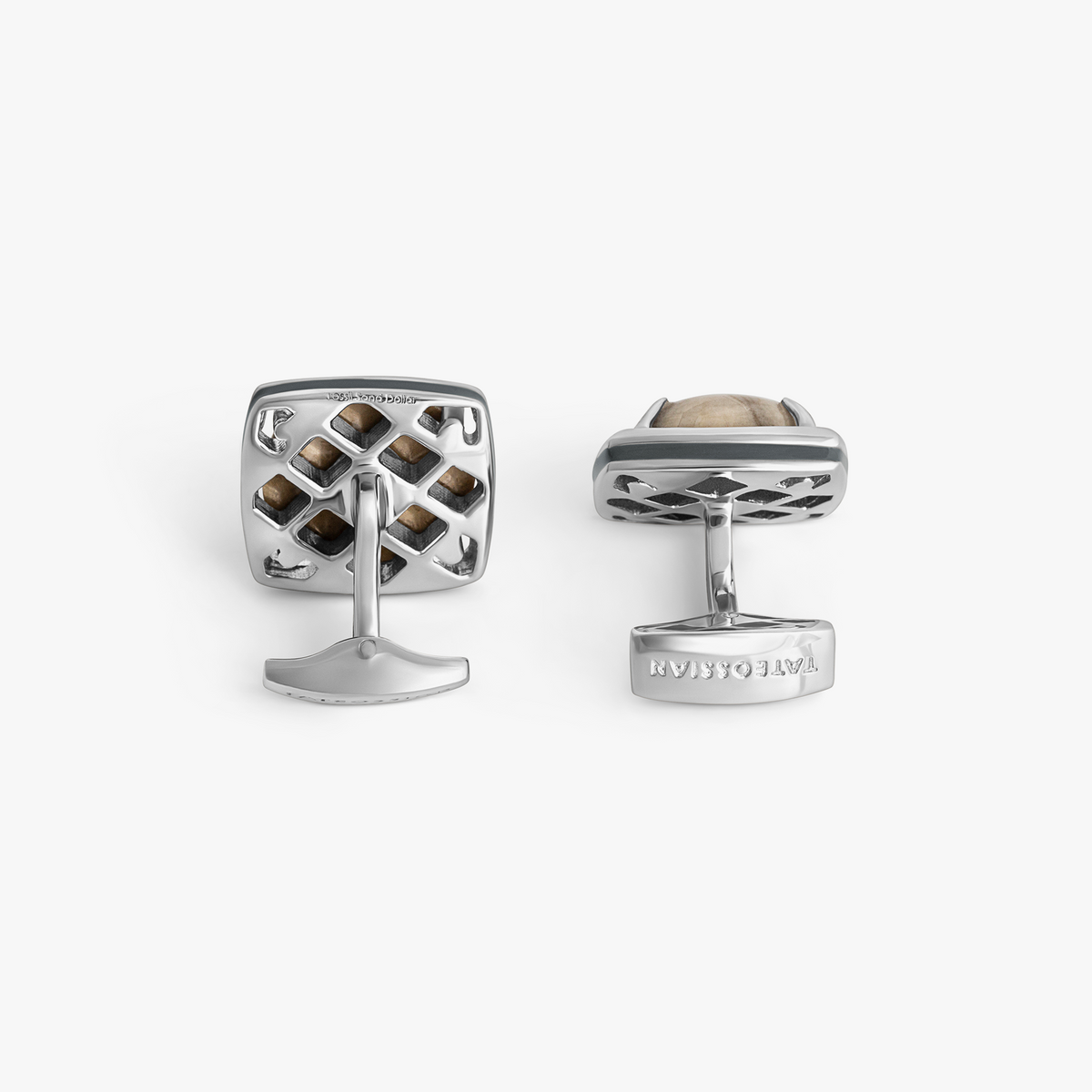 Fossil Sand Dollar Sterling Silver Cufflinks | Limited Edition