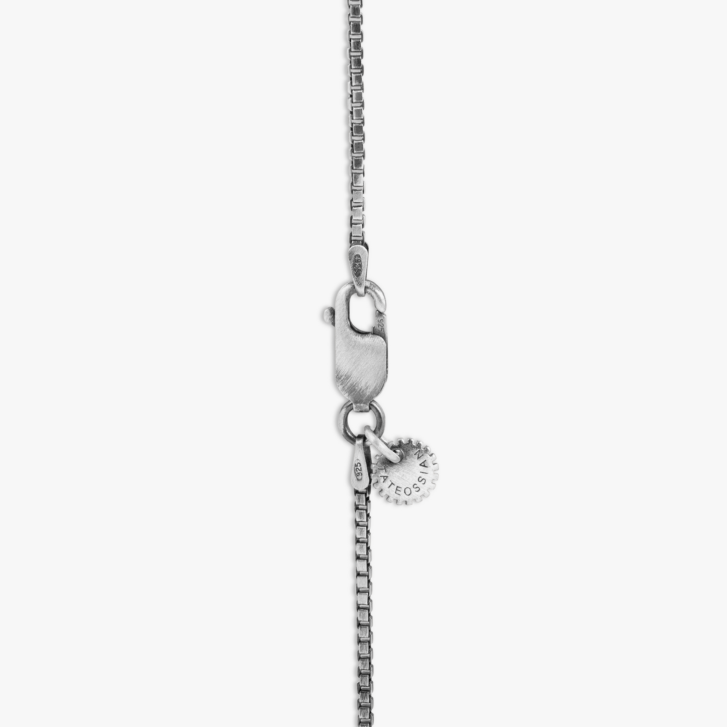 Mayfair Peg Necklace In Sterling Silver