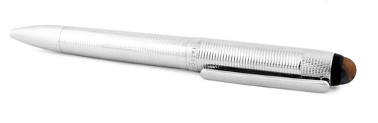 Cabochon Ribbed Pen With Tiger Eye