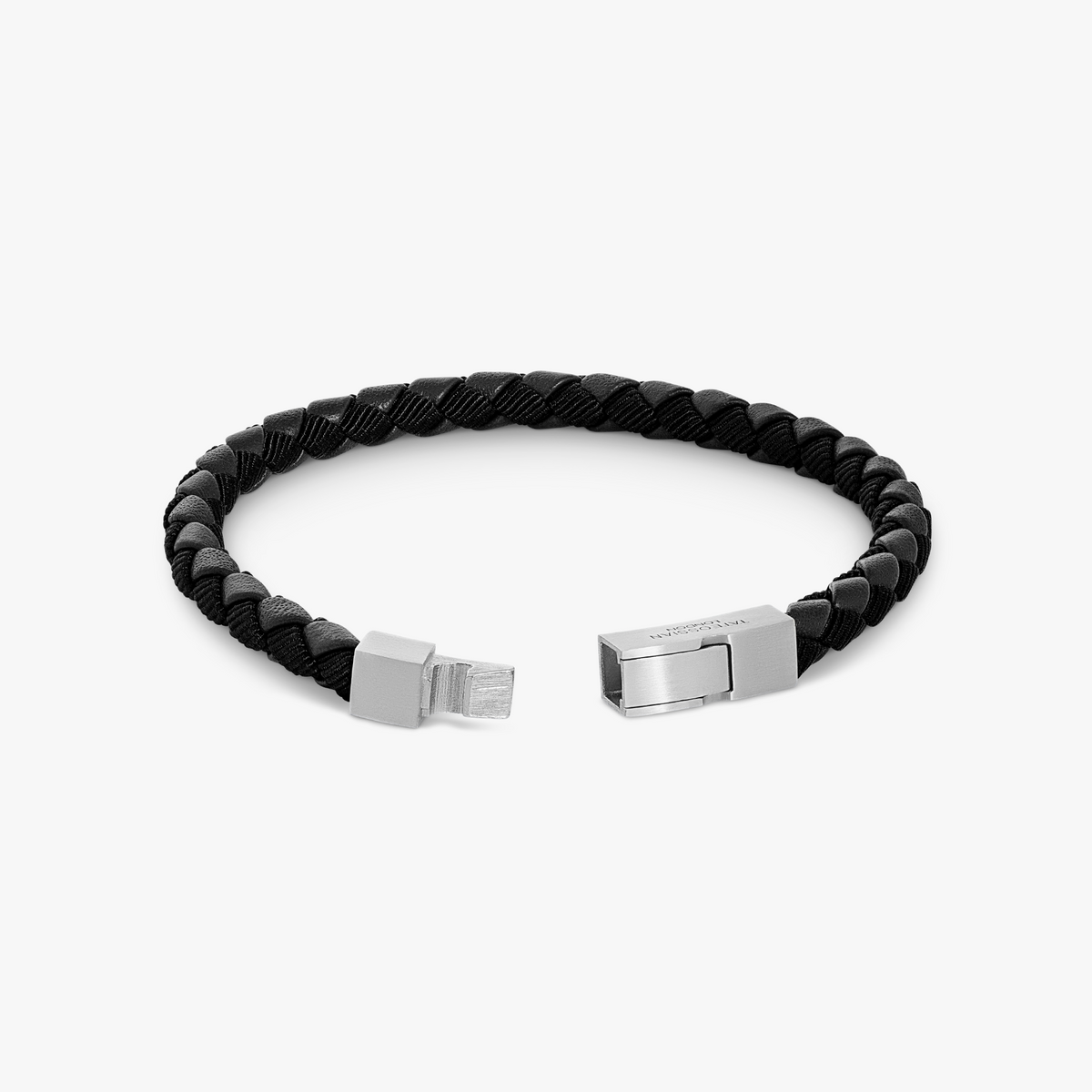 Square Chelsea Click Bracelet in Black