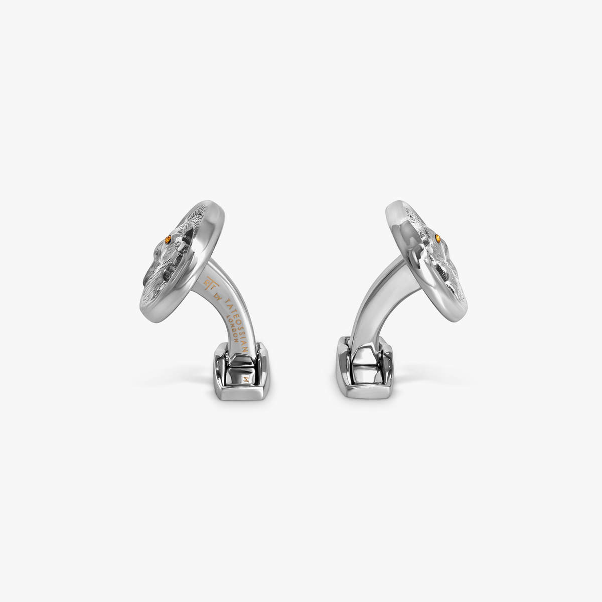 Auspicious Goat Swarovski Crystal Cufflinks