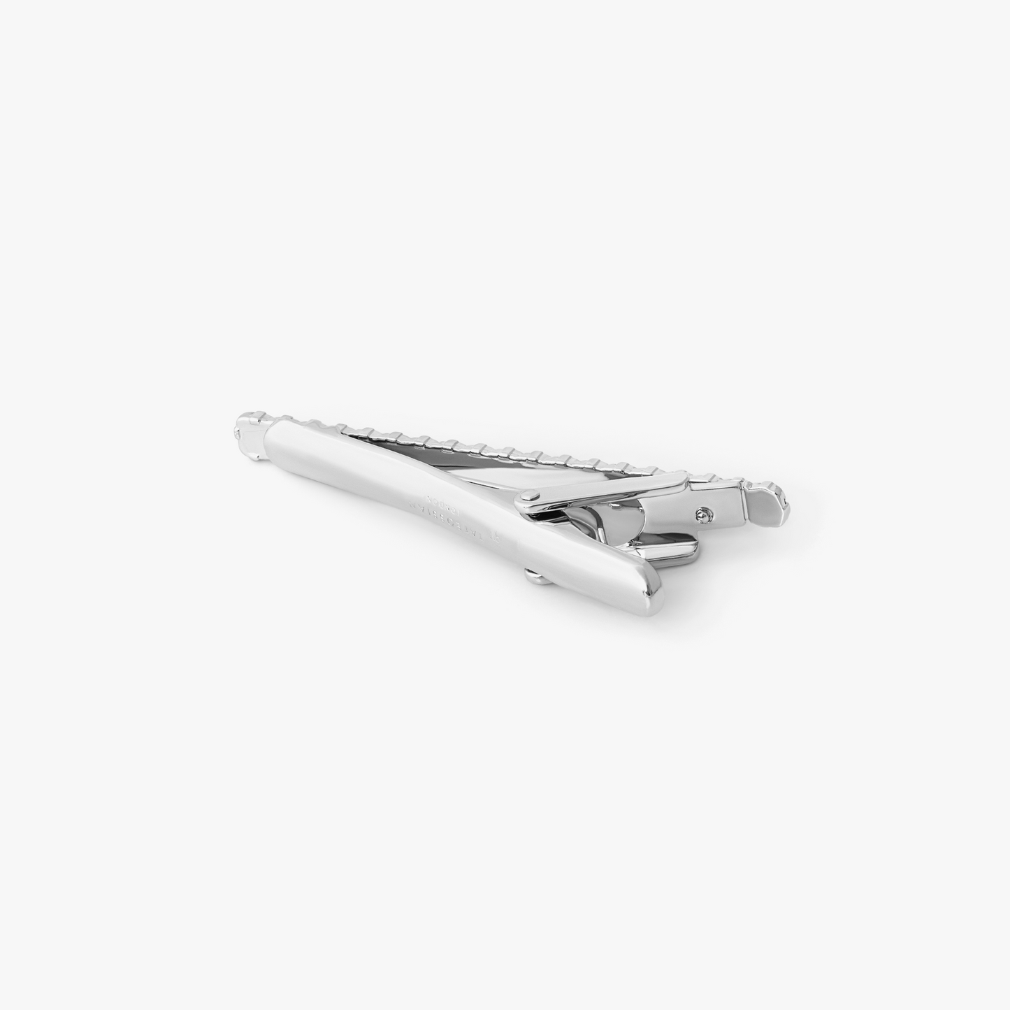 Quad Knot Tie Clip With Palladium Plating