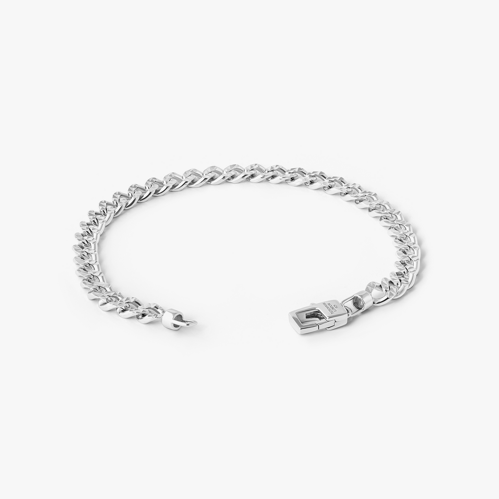 Martellato Chain Bracelet In Sterling Silver