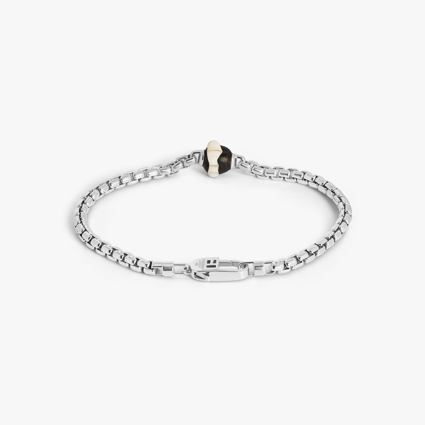 Nigerian Dog Tooth Chain Bracelet in Sterling Silver(Limited Edition)