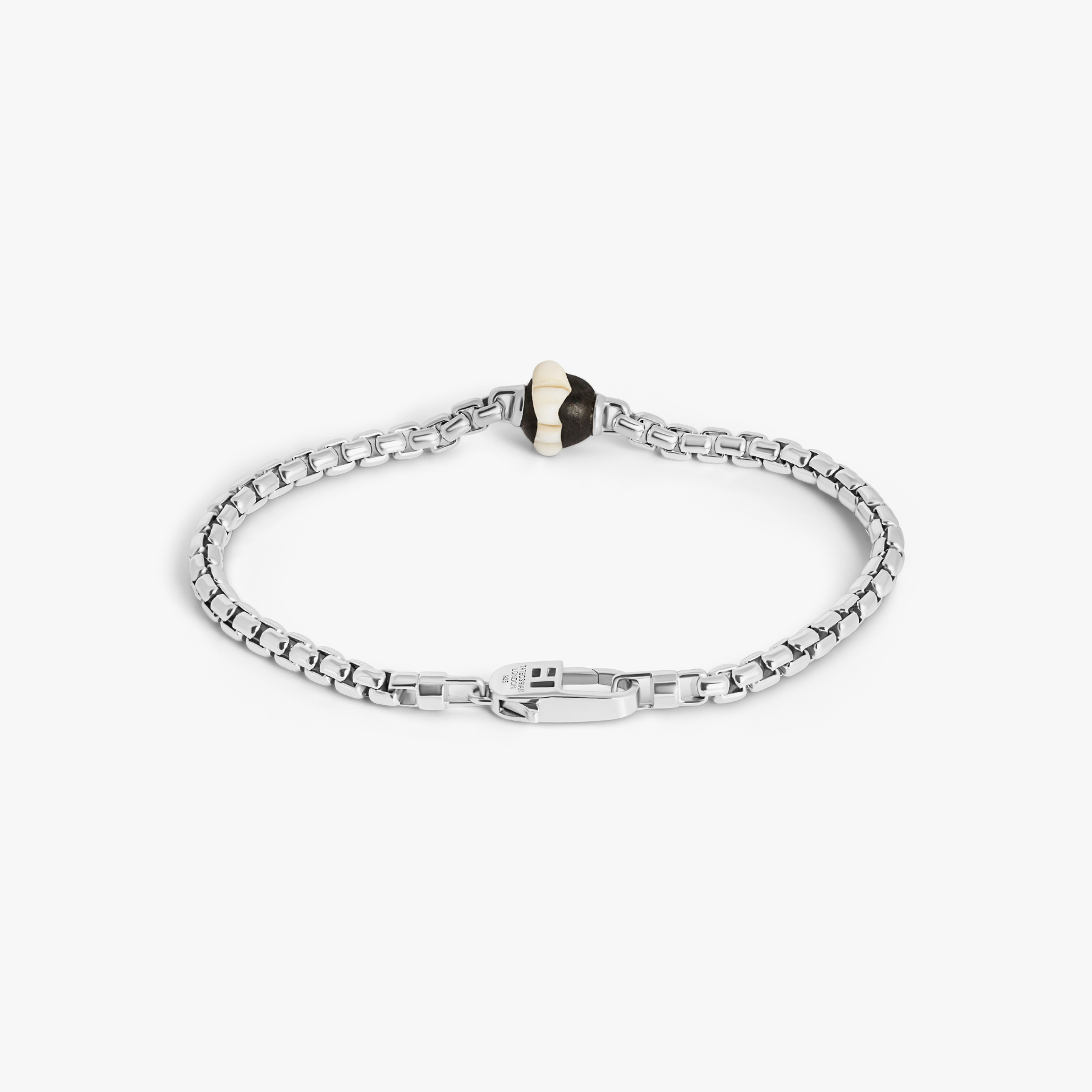Nigerian Dog Tooth Chain Bracelet in Sterling Silver(Limited Edition)