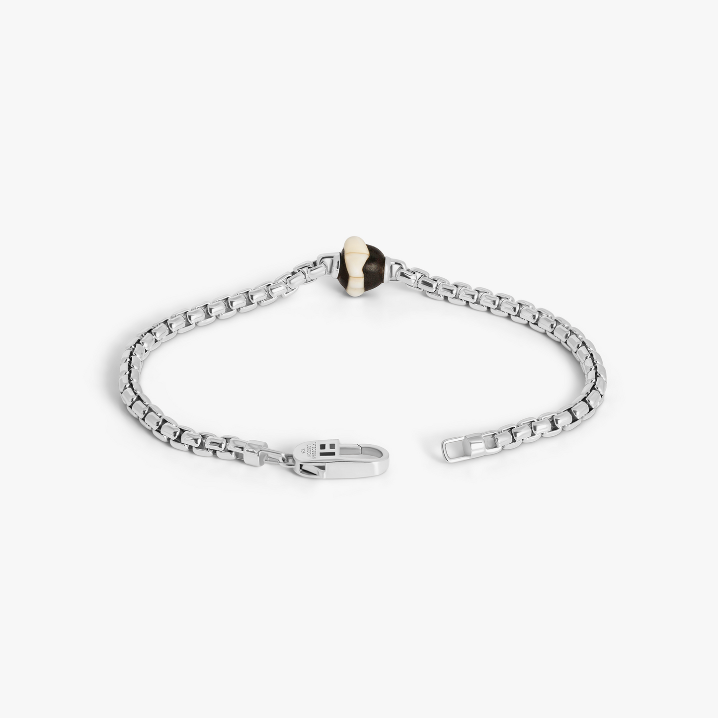Nigerian Dog Tooth Chain Bracelet in Sterling Silver(Limited Edition)