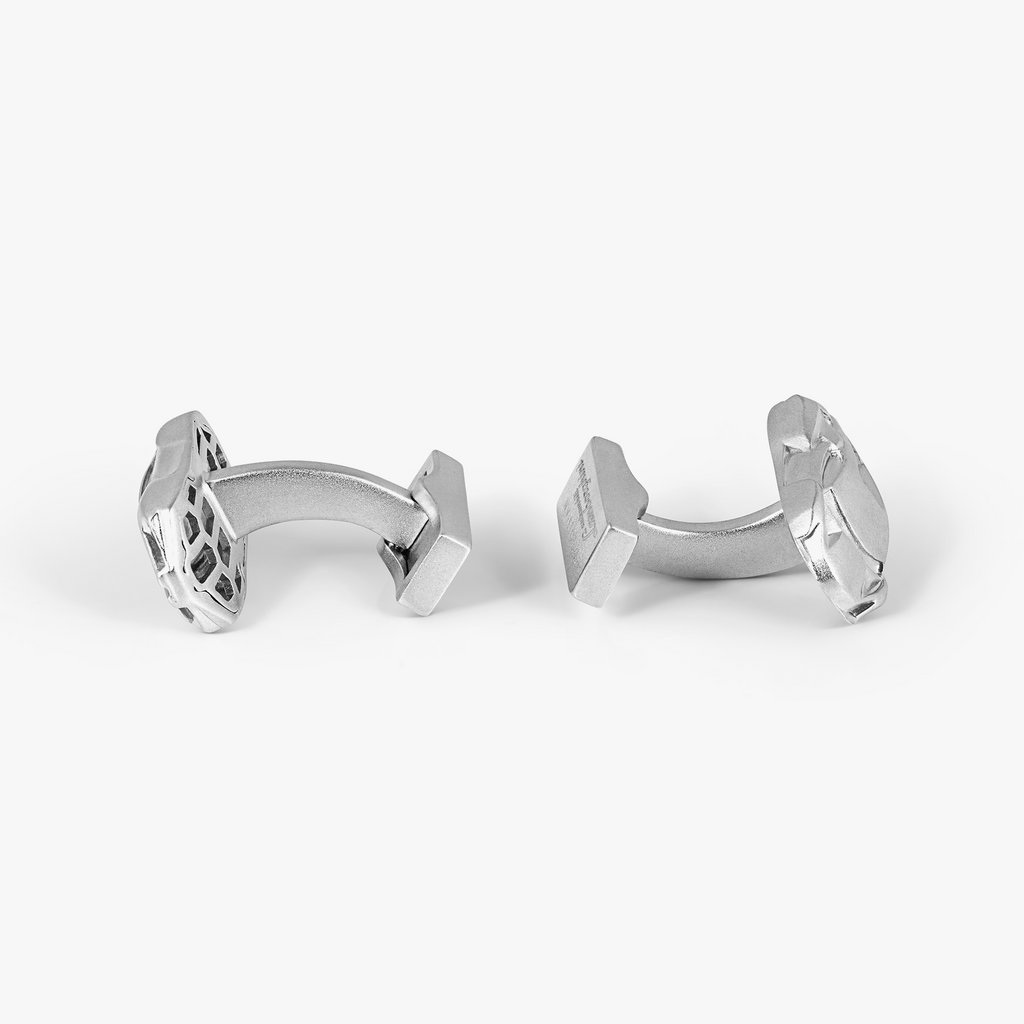 Automobili Lamborghini Miniature Cufflinks In Sterling Silver