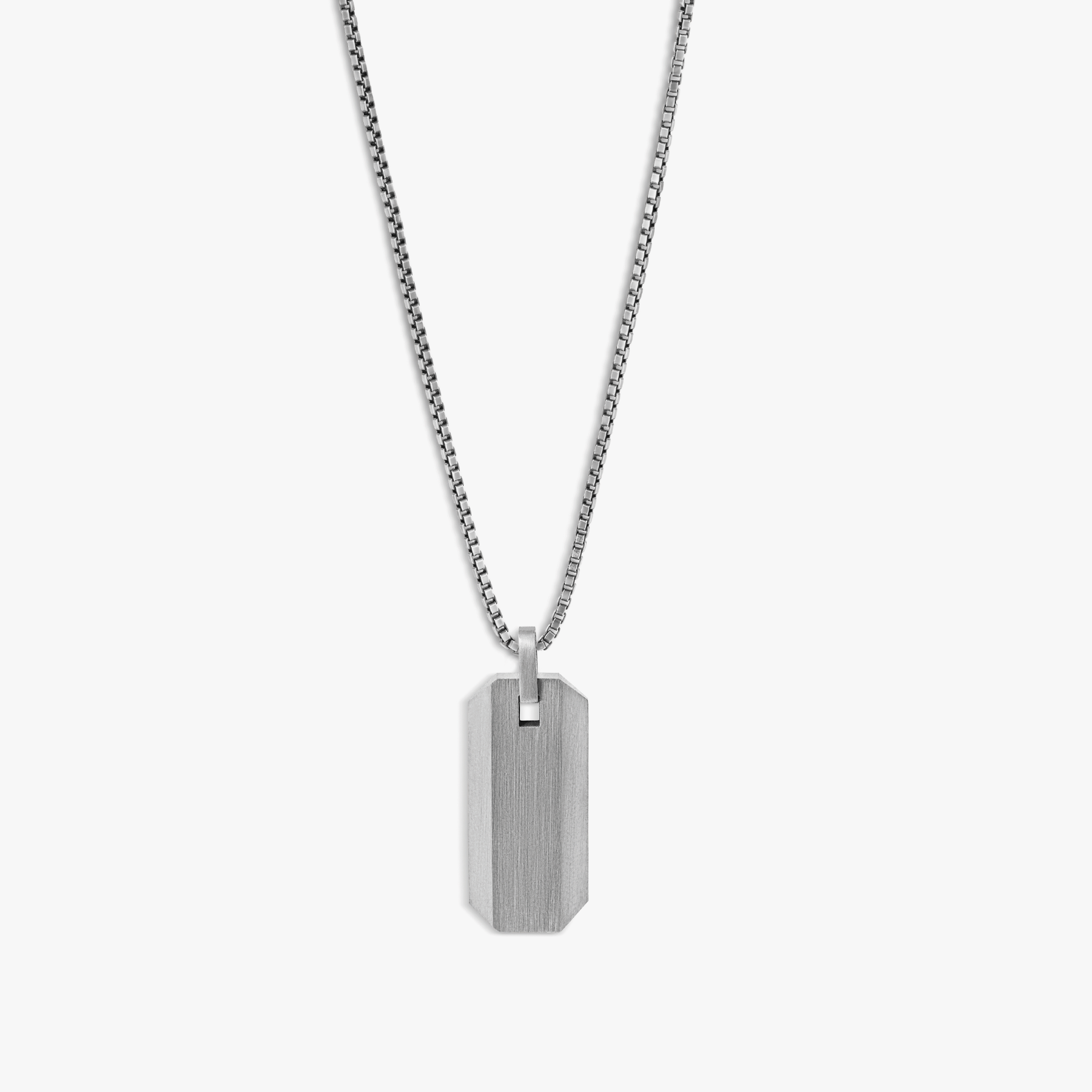 Titanium Octo Mini Necklace