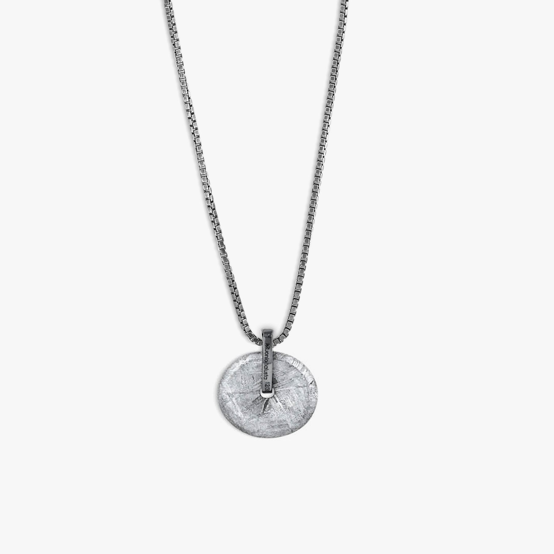 Muonionalusta Meteorite Necklace in Sterling Silver (LIimited Edition)