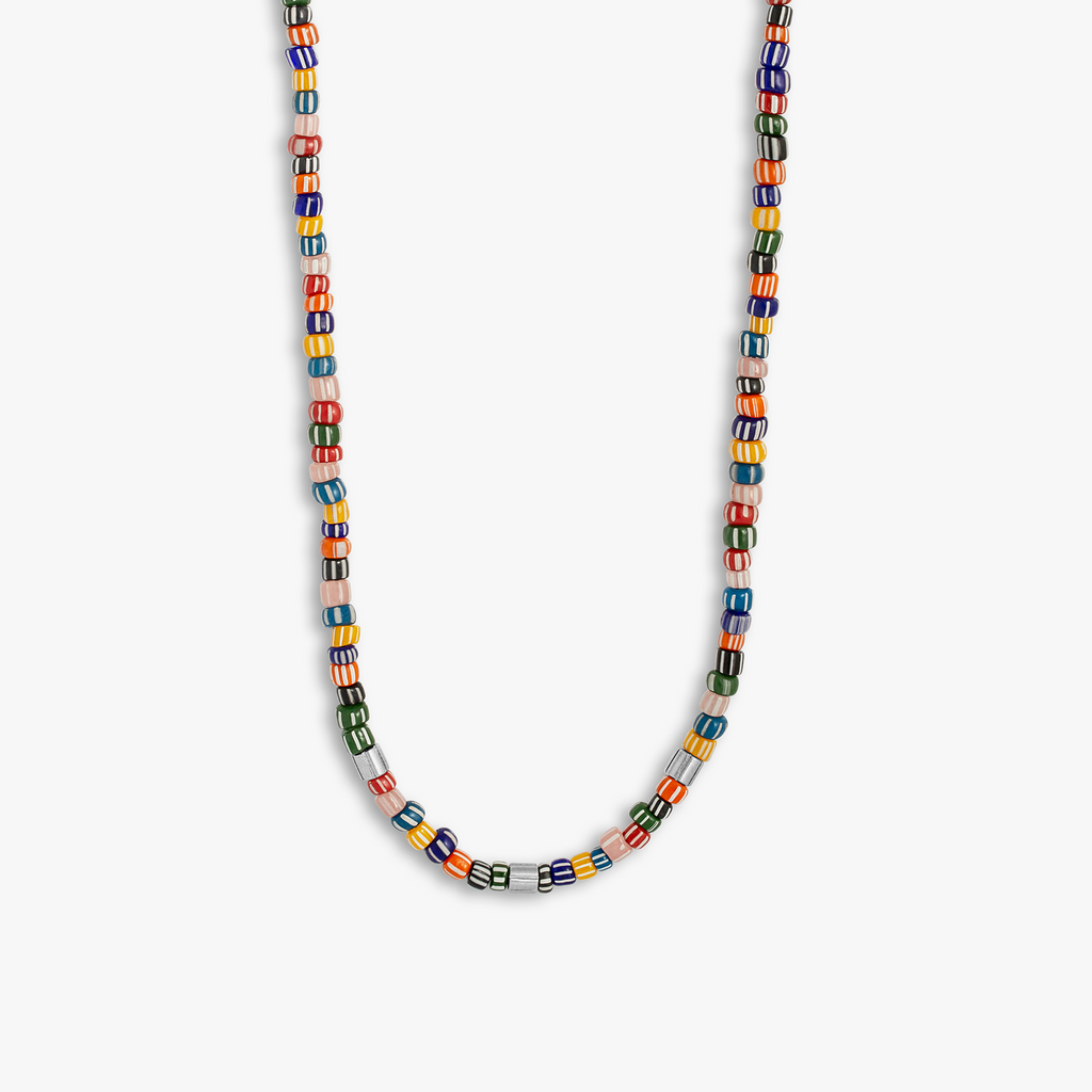Mini Rigato Java Beaded Necklace in Multicolour | Limited Edition