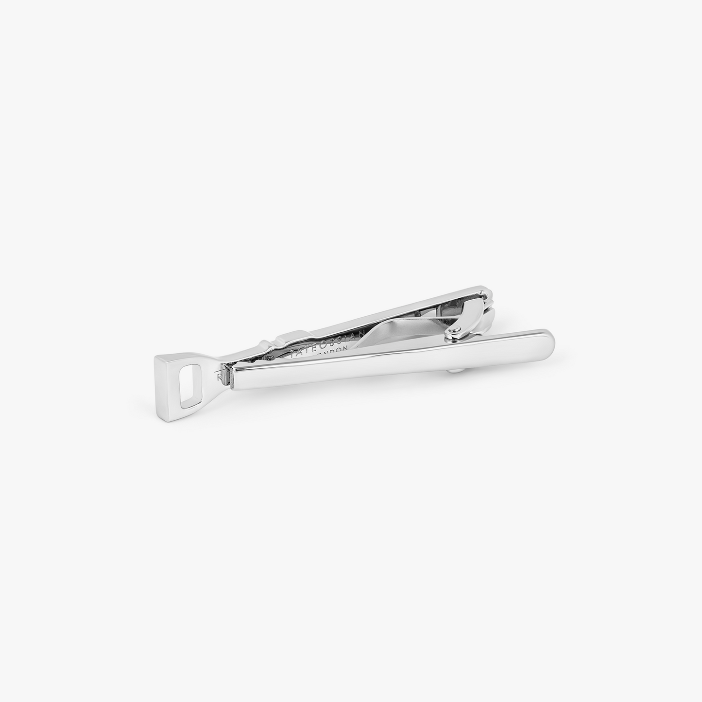 Ascot Tie Clip In Palladium