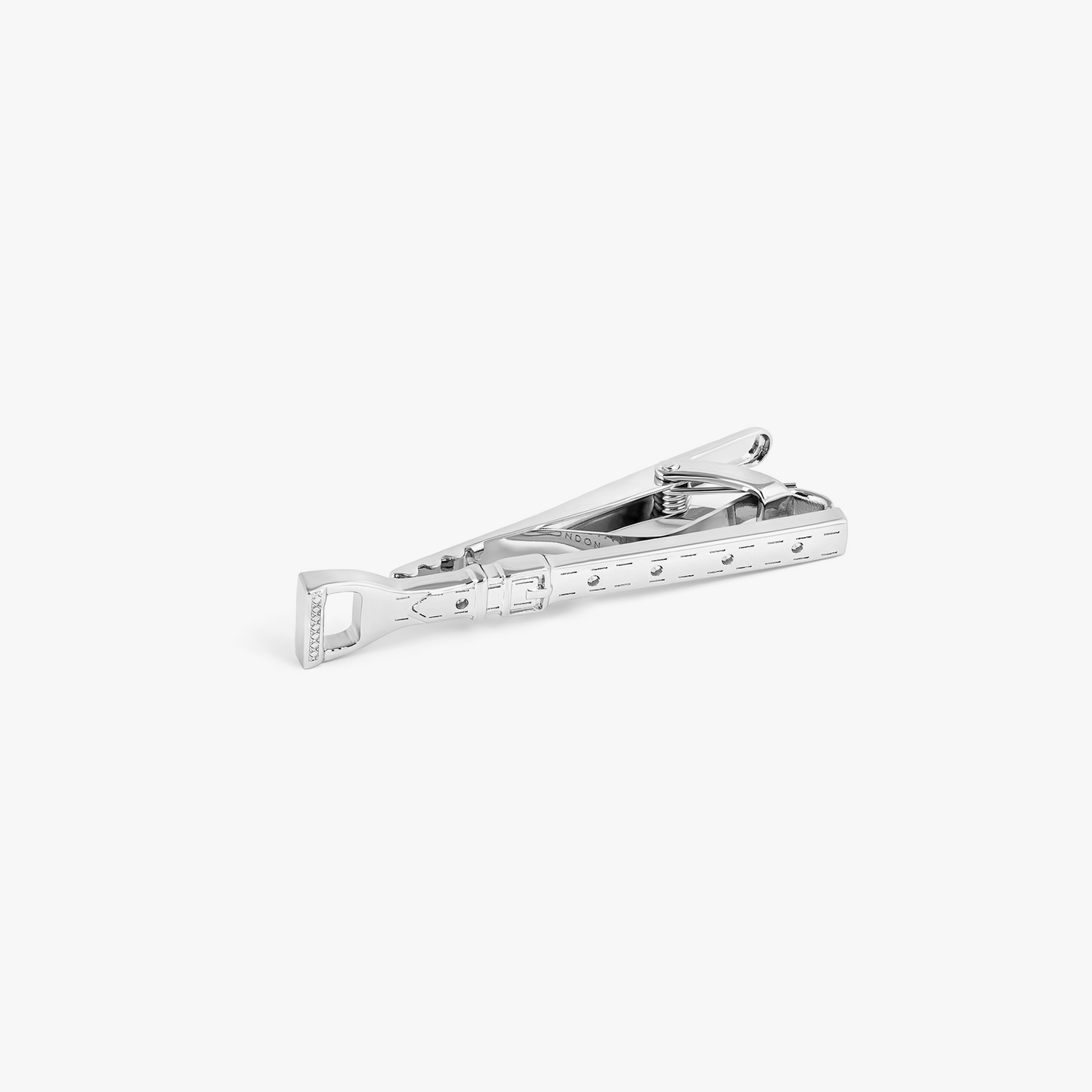 Ascot Tie Clip In Palladium