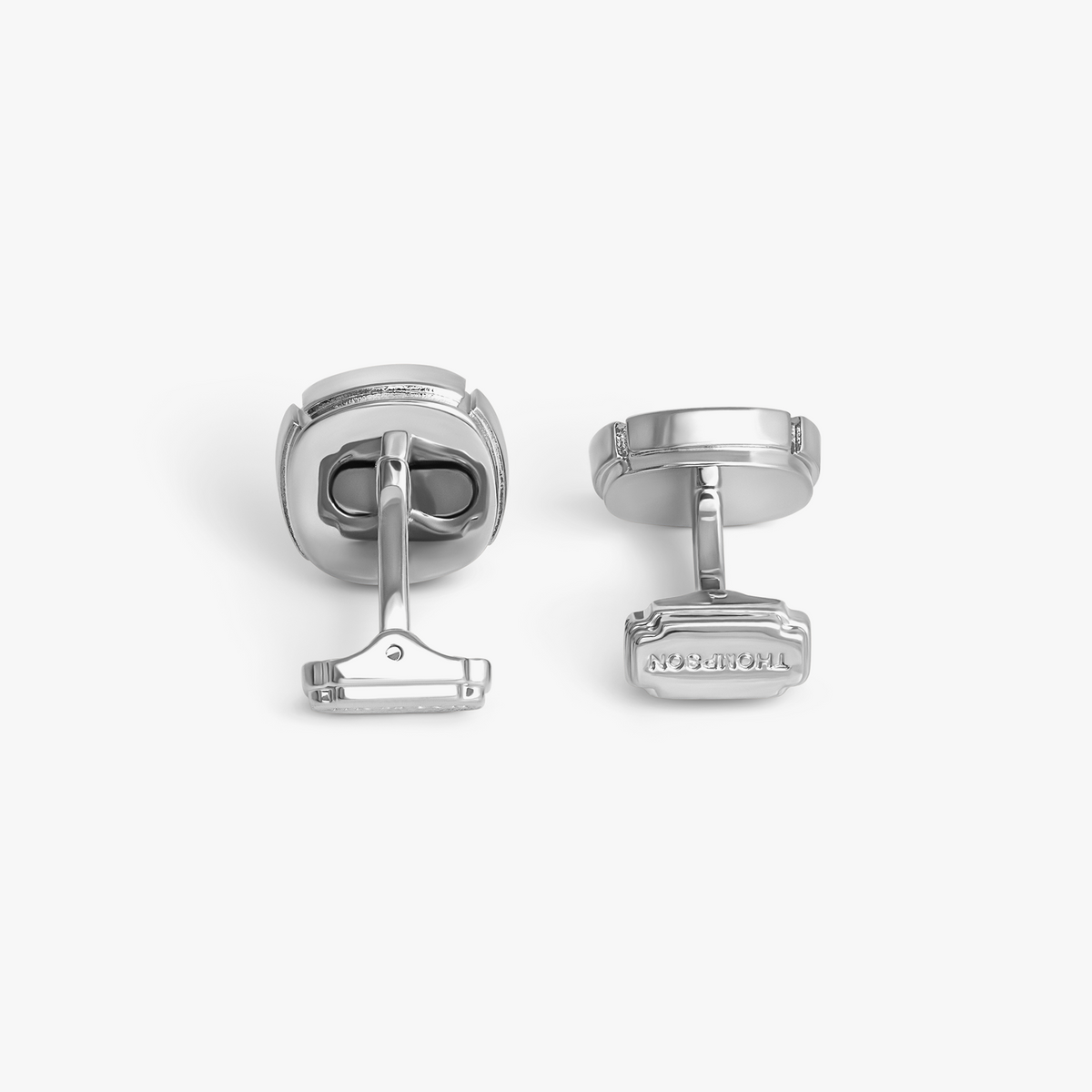 THOMPSON Cushion Enamel Cufflink in Green