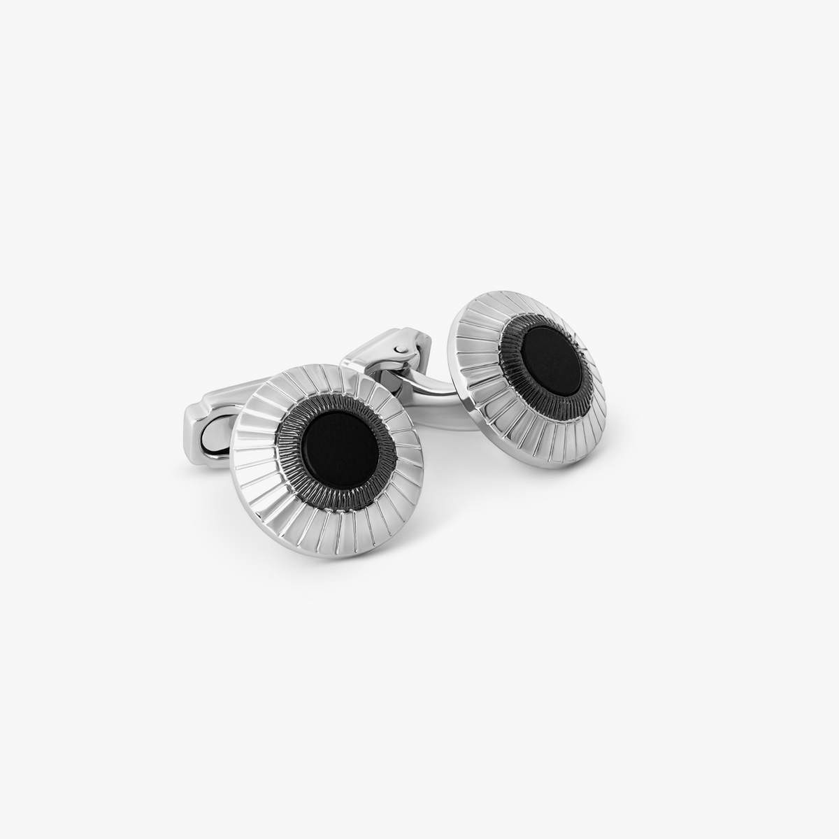 THOMPSON Oculus Cufflinks in Onyx