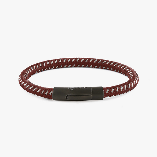 Thompson Braided cords Bracelets in Red
