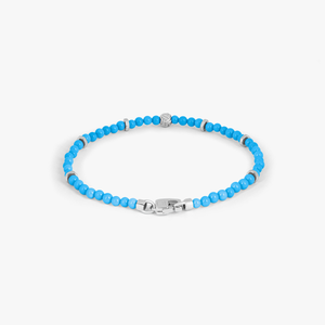 Nodo Beaded Bracelet With Sleeping Beauty Turquoise