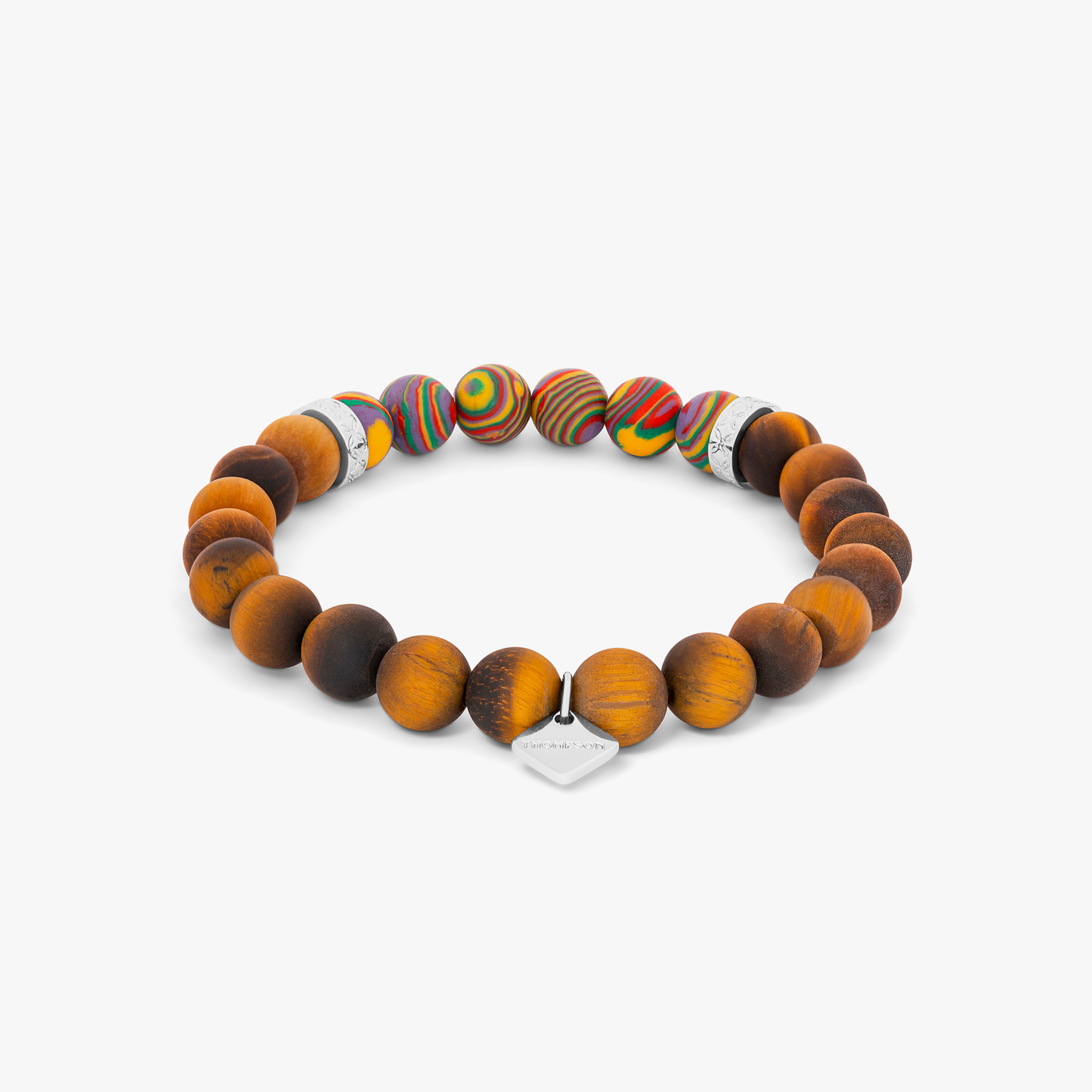 Thompson Vibrant Pattern Beaded Bracelet