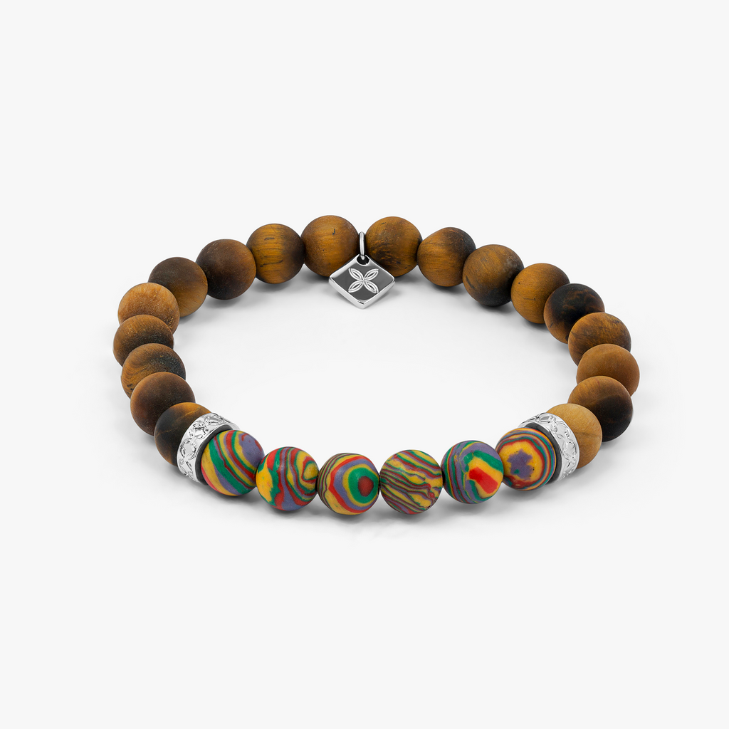 Thompson Vibrant Pattern Beaded Bracelet