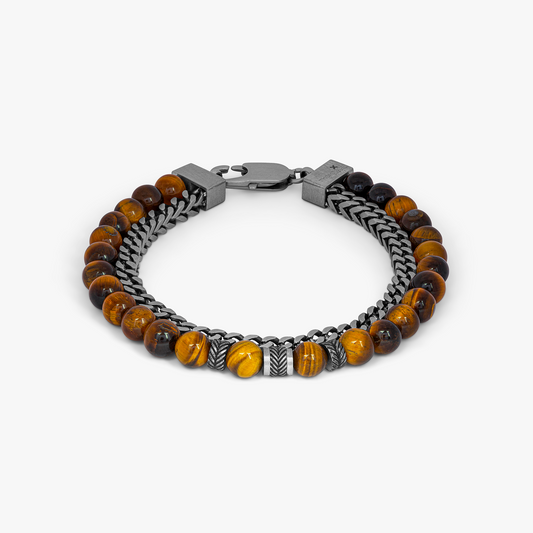 Thompson semi-precious beaded Bracelet