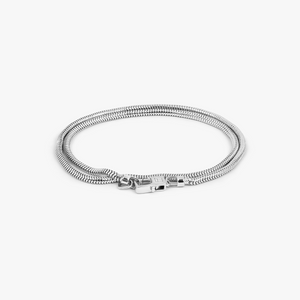 ¨TATEOSSIAN.Silver925 chain bracelet Serpente Chain Bracelet In Rhodium Plated Silver- 2.4MM