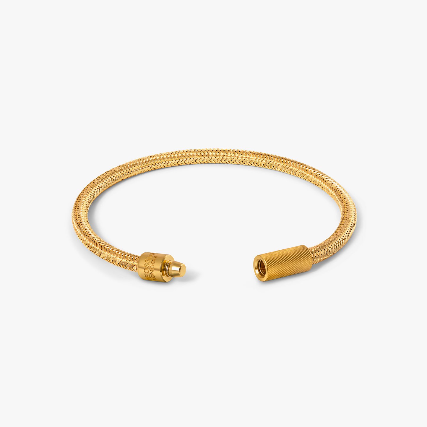 Pop Rigato Rame Bracelet In Gold