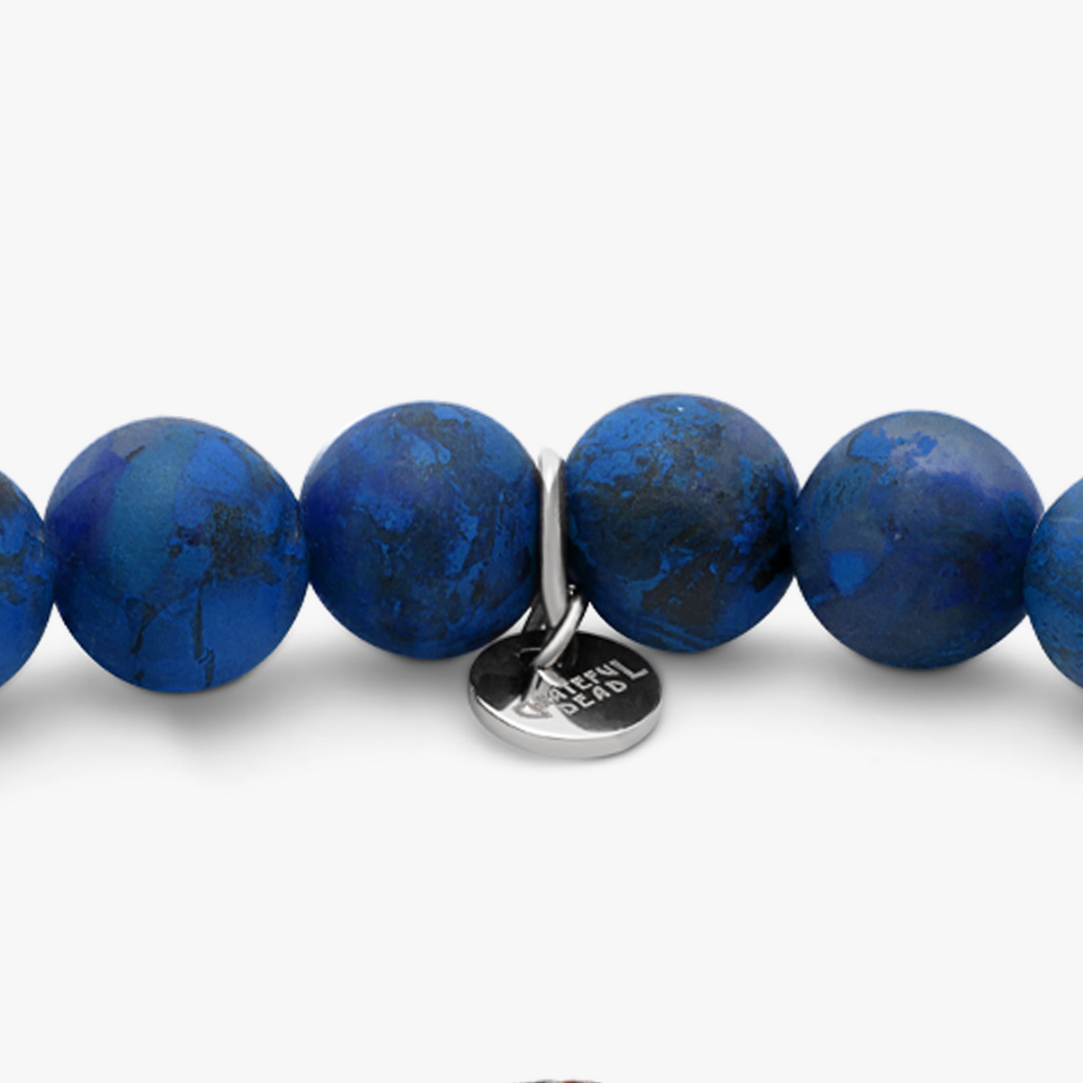 Skull Gear bracelet in blue with sodalite