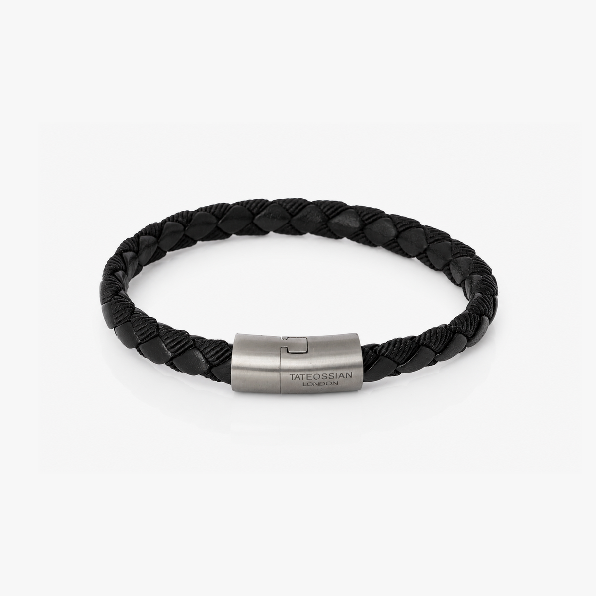 Domed Chelsea Slide Bracelet in Black