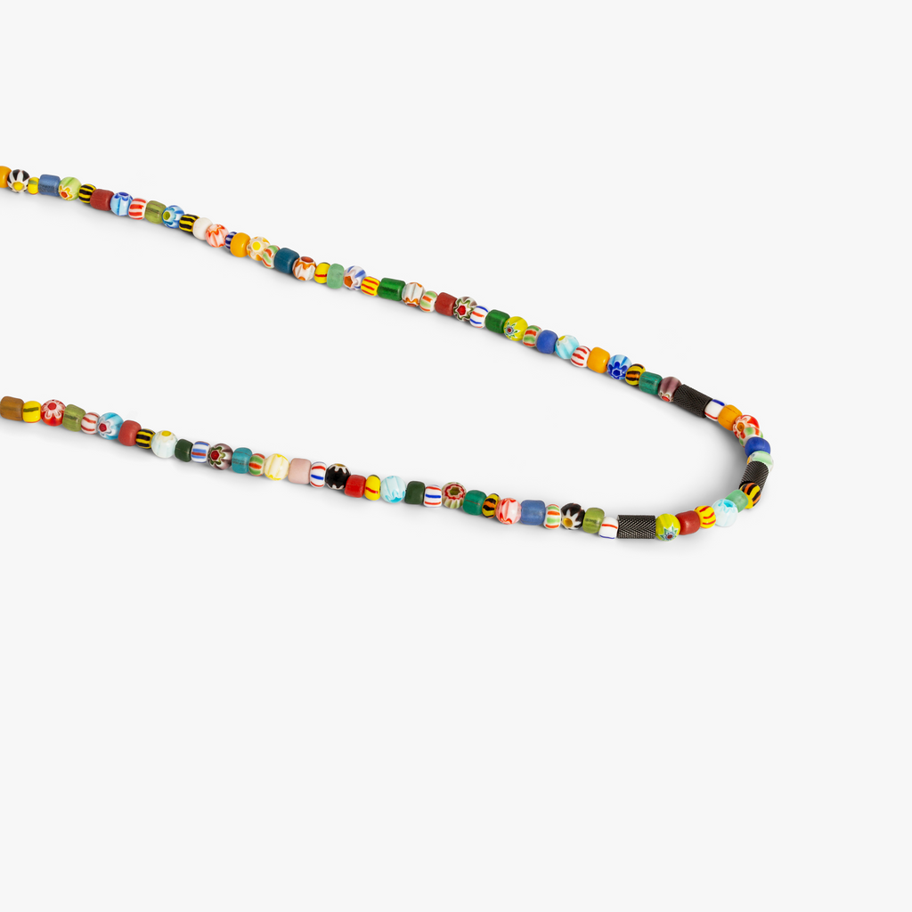 Tutti Frutti Necklace with Multicolour Glass Beads