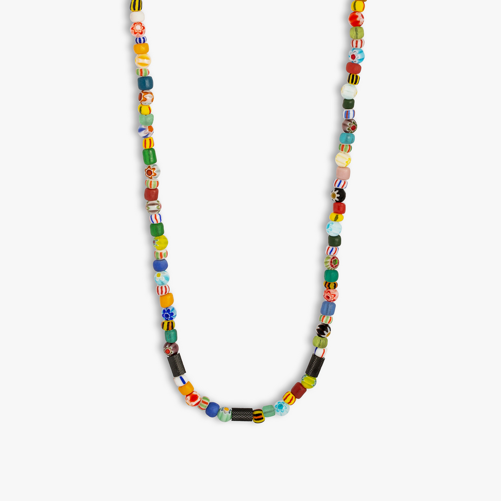 Tutti Frutti Necklace with Multicolour Glass Beads