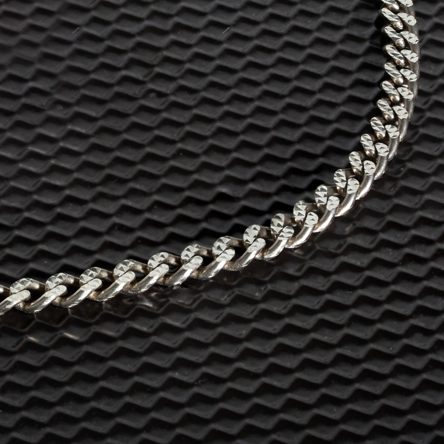 Martellato Chain Necklace in Sterling Silver