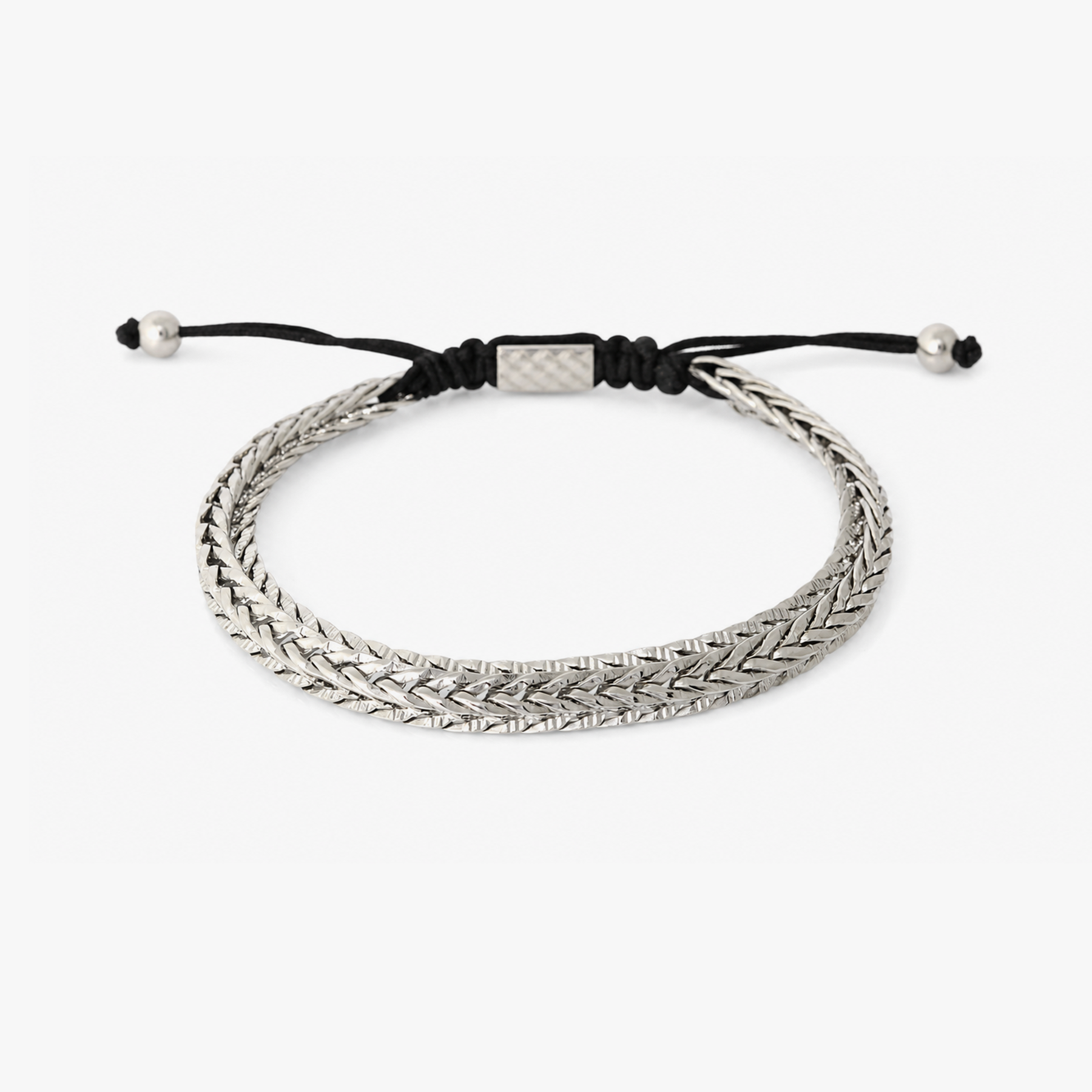 THOMPSON Herringbone Macrame Bracelet
