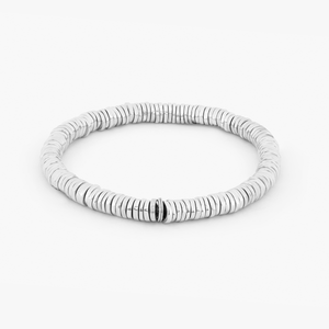 Pure Disc Expandable bracelet in sterling silver