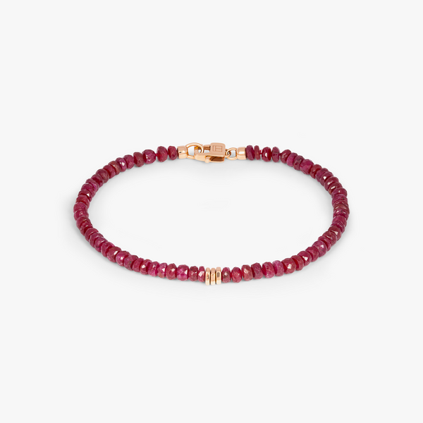 Mens on sale ruby bracelet