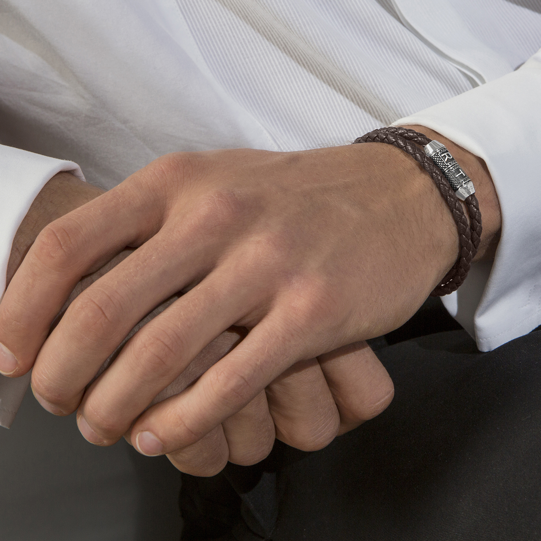 Lucky Me bracelet in brown