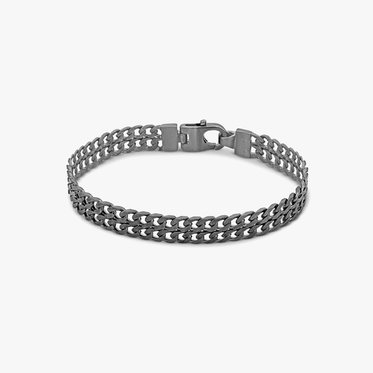 Grumette Silm bracelet in oxidised sterling silver