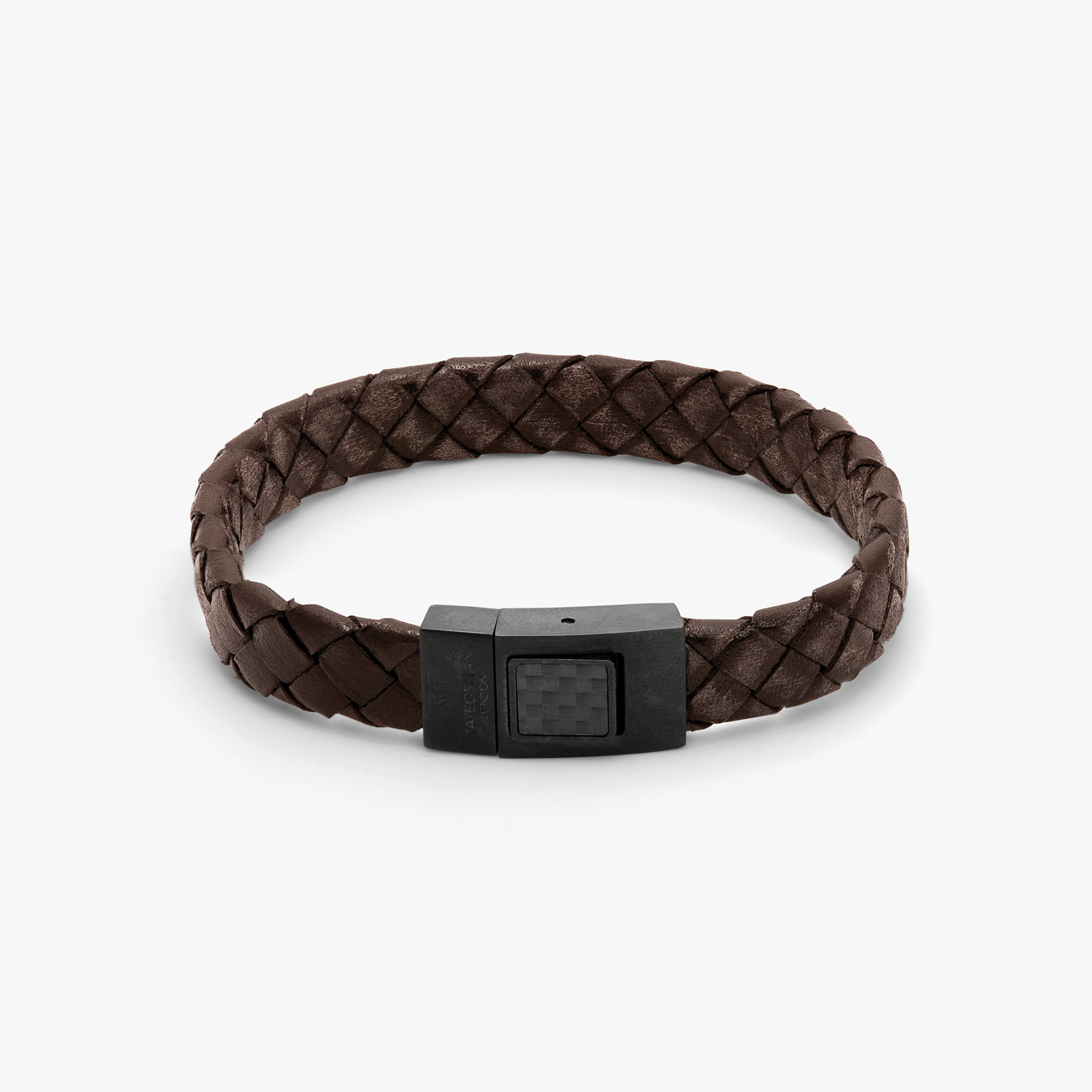 Ermenegildo Zegna Men's Double Wrap Leather Bracelet