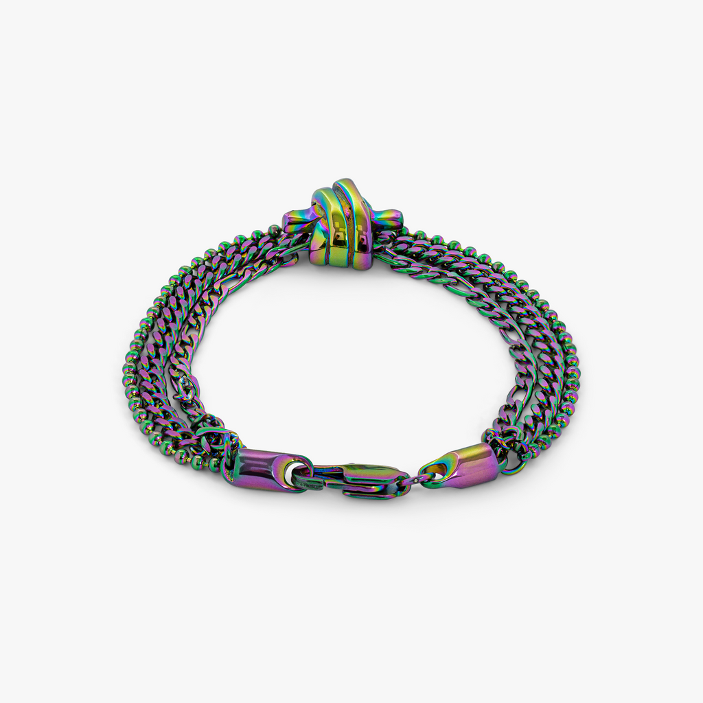 THOMPSON Iridescent Twisted Knot bracelet