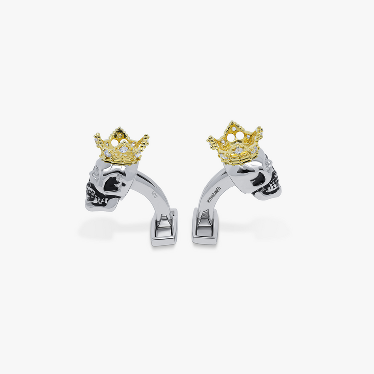 キングベイビー/Crowned Skull 美味く Cufflinks