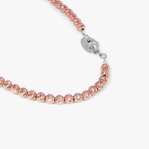Imperial Wharf short necklace in rose gold plated sterling silver