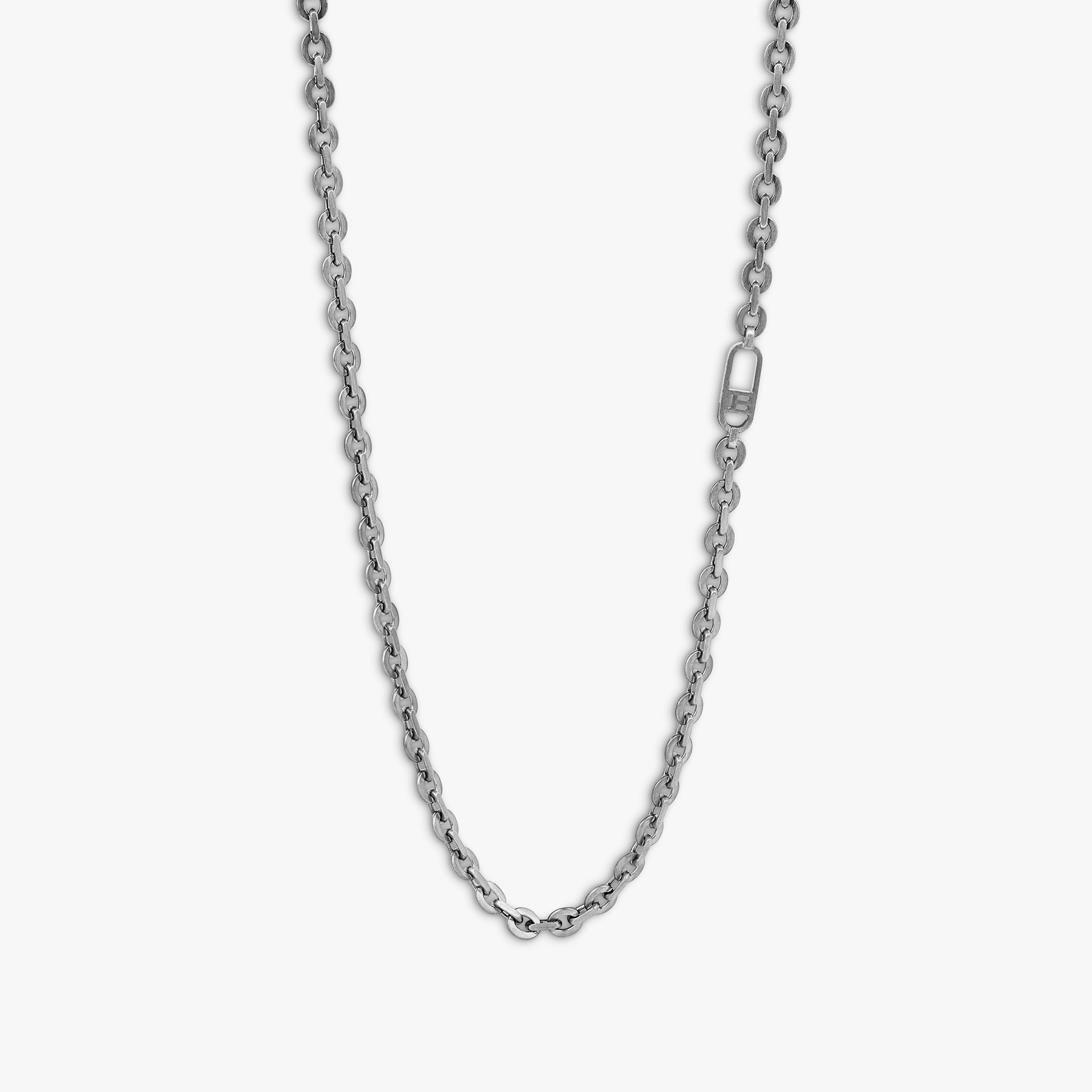 Gold Large Clasp Curb Chain Necklace, Silver Stainless Steel Cuban Dia – A  Girls Gems
