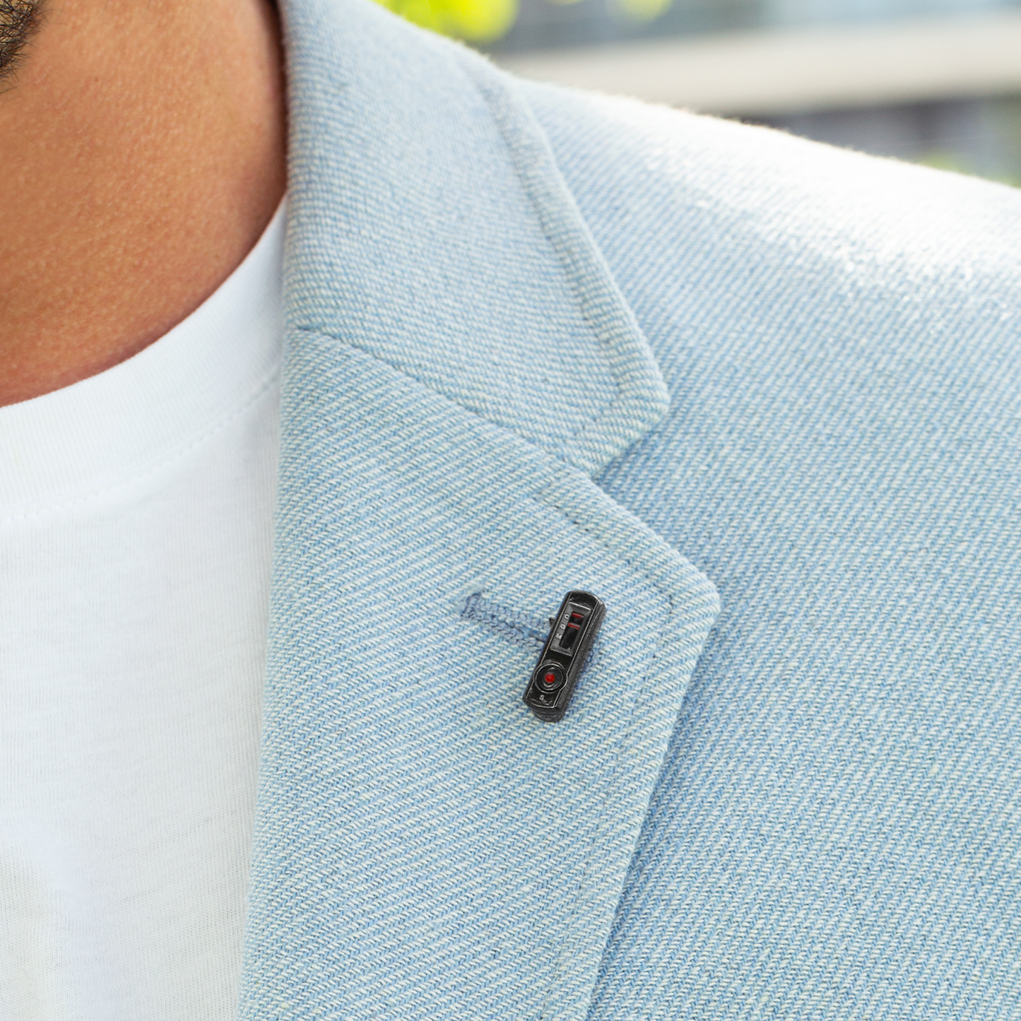 Black IP steel Antibody pin