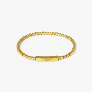 Hellenica Bracelet  In Yellow Gold Plated Silver