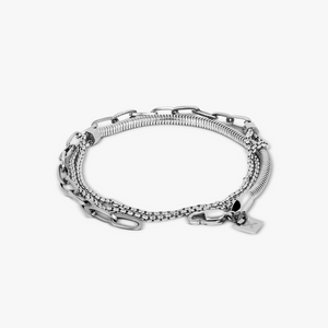 THOMPSON Catena Serpiente Chain Bracelet In Stainless Steel